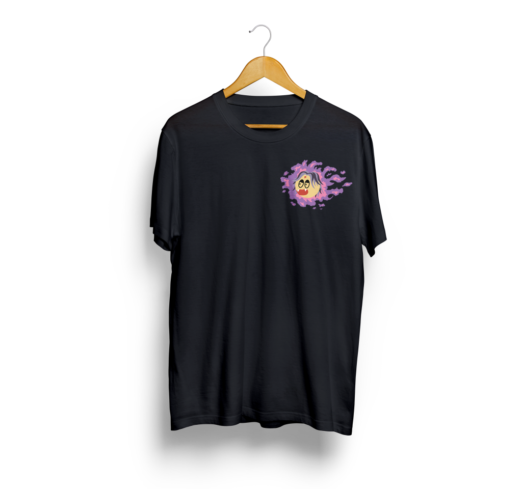 T-shirt Vamps Spectre noir