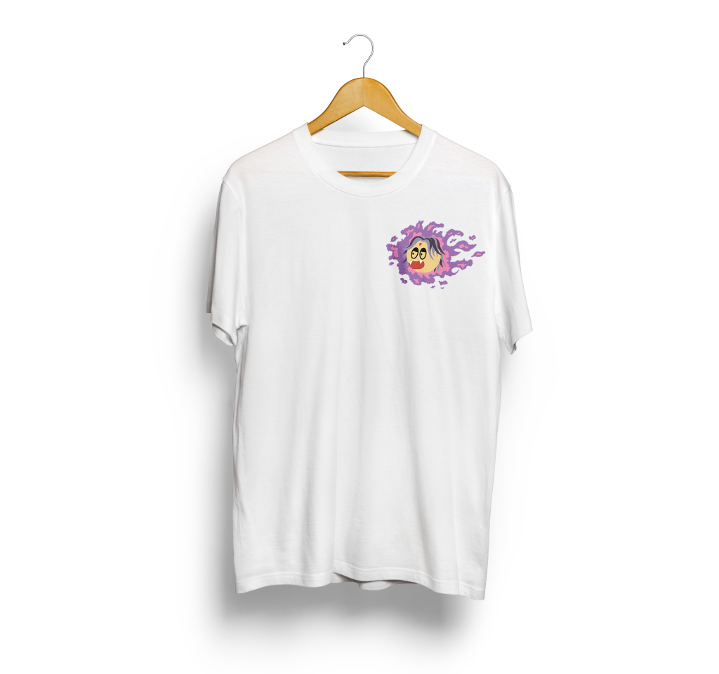 T-shirt Vamps Spectre blanc